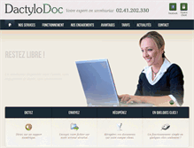 Tablet Screenshot of dactylodoc.com